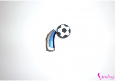 obrázek Ozdoba na sluchadlo nebo procesor - Fotbalový míč