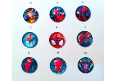 obrázek Záchytný klip na sluchadla nebo procesor/y - Spiderman (výběr z motivů)