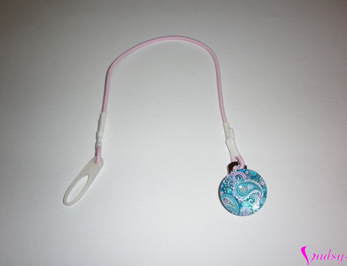 Záchytný klip na 2 sluchadla ornament C